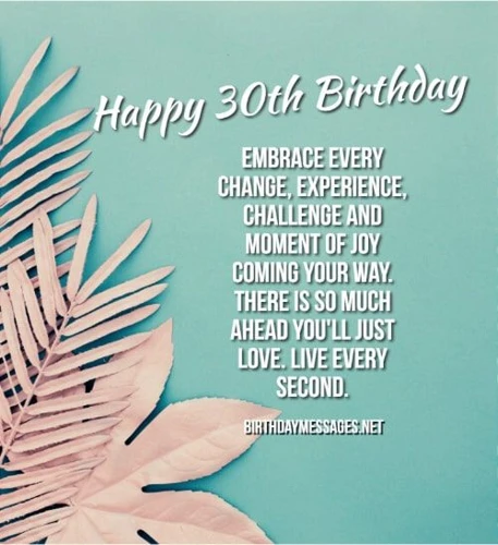 Feier Deinen 30. Geburtstag!