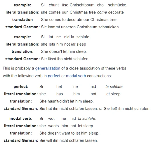 Dialekt Vs. Hochdeutsch