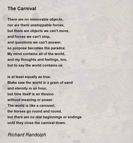 Wie Man Karneval Gedichte Benutzt