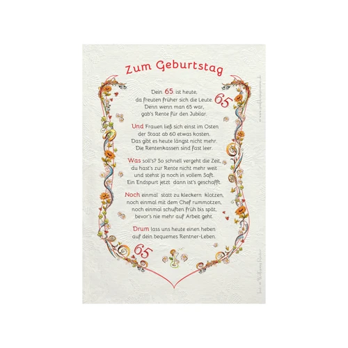 Gedicht Für Den Jubilar