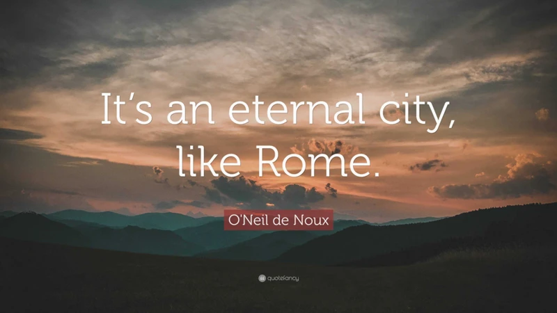 Rom Als Ewige Stadt In Zitaten