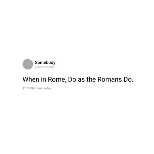 Rom In Sprichwörtern Und Redewendungen